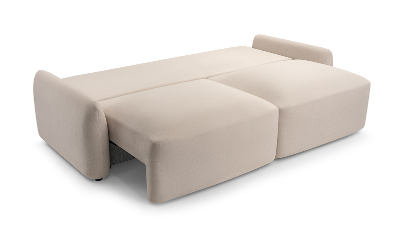 Kanapa Rozkładana, Sofa z funkcją spania SEVILLA 232 cm, Pokrowiec