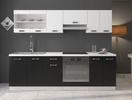 Szafka kuchenna górna narożna OMEGA 58x58 GN-60 1F BIAŁA