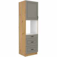 Szafka kuchenna STILO 60 DPS-210 3S 1F CLAYGREY/DĄB ARTISAN