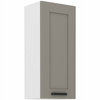 Szafka kuchenna górna LUNA 40 G-90 1F CLAY GREY / BIAŁY MAT