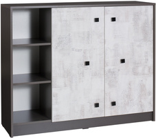 Komoda TOMMY 9, Komoda 120cm, Regał, Meble Młodzieżowe TOMMY