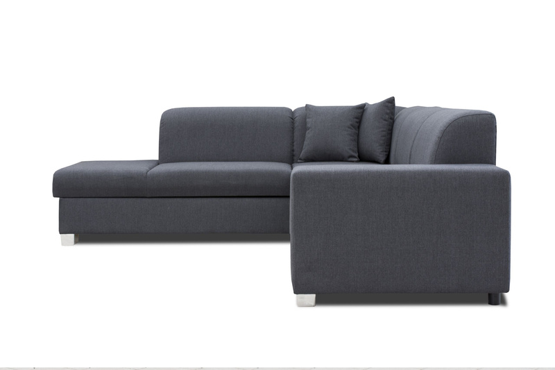 Narożnik z funkcją spania DIEGO 285 cm, Rozkładany, Pojemnik, Rogówka