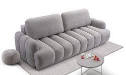 Kanapa Rozkładana, Sofa z funkcją spania CAMBIALE 240 cm, Wygodna