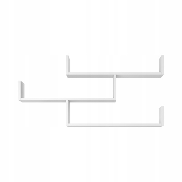 Półka wisząca TRIO 003 Biała