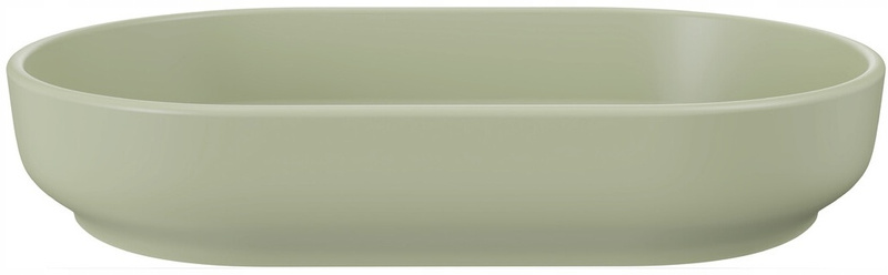 Umywalka nablatowa RIVER 2 55cm Jasny Zielony Mat