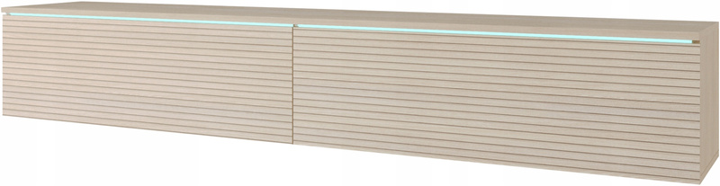 Szafka RTV Lowboard D 180cm DĄB GAJA LAMELE