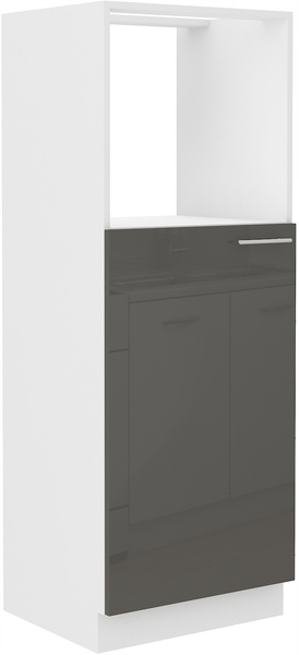 Szafka kuchenna LARA 60 DKPL-162 1F BIAŁY/CAPPUCCINO POŁYSK