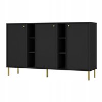 Komoda 823 TOKYO 2 Czarny Grafit