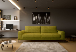 Sofa z funkcją spania CAPITOL 250 cm, Kanapa, Automat, Pojemnik, Sprężyny