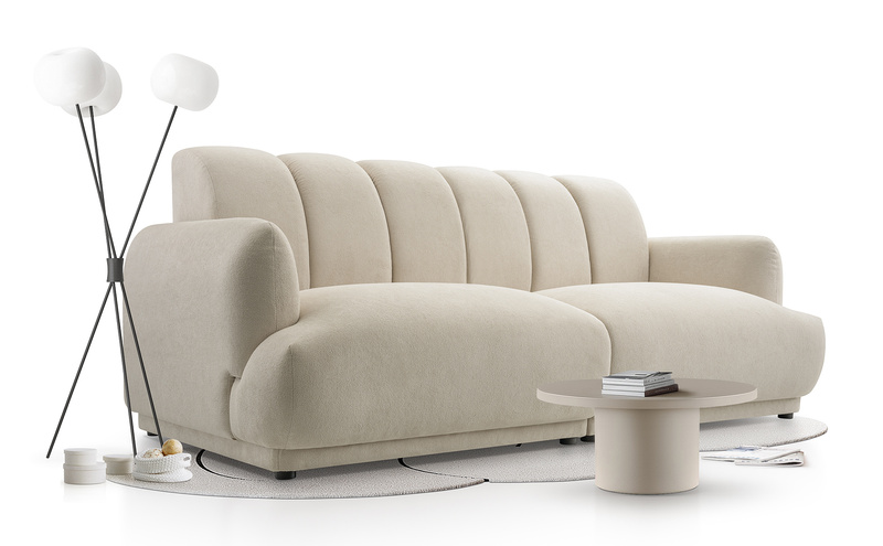 Wygodna Kanapa, Nowoczesna Sofa COLESTUS 204 cm