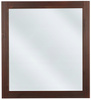 Lustro w ramie, Meble łazienkowe RETRO Brąz