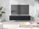 Szafka RTV Lowboard D 140cm CZARNY GRAFIT