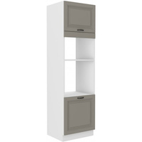Szafka kuchenna STILO 60 DPM-210 2F CLAYGREY/BIAŁY MAT