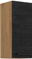 Szafka kuchenna górna VIGO 30 G-72 1F DARK WOOD / DĄB LANCELOT