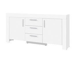 Komoda CEZAR 13, Komoda 170cm, Szuflady, Meble do Salonu CEZAR, Biała