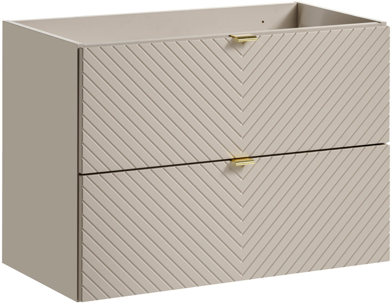 Szafka pod umywalkę 80cm, dwie szuflady, Meble łazienkowe VIVA Kaszmir