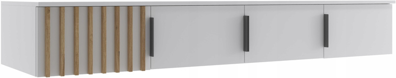 Nadstawka SORENTO 200 BIAŁY / DĄB CRAFT ZŁOTY