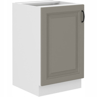 Szafka kuchenna dolna STILO 50 D ZL 1F BB CLAYGREY/BIAŁY MAT