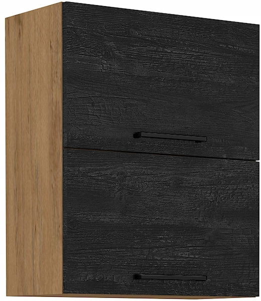 Szafka kuchenna górna VIGO 60 GU-72 2F DARK WOOD / DĄB LANCELOT