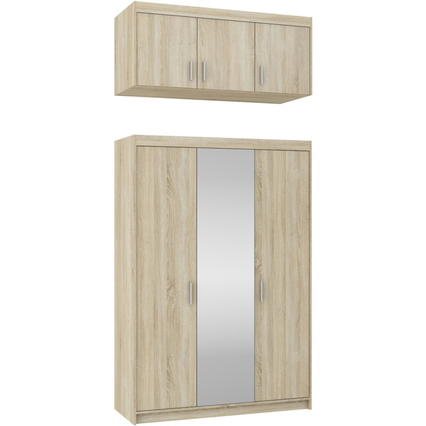 Nadstawka do szafy Elena 3D Dąb Sonoma