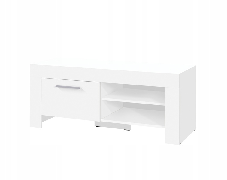 Szafka RTV CEZAR 15, RTV 120cm, Meble do Salonu CEZAR, Biała