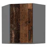 Szafka kuchenna górna OLD STYLE 60x60 GN-72 (45°) 1F OLD STYLE/ANTRACYT