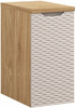 Zestaw meblowy 30cm z blatem, Meble łazienkowe OCEAN Beż / Dąb Olejowany
