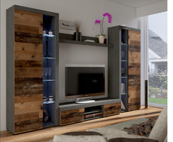 Meblościanka Rumba XL matera/old style