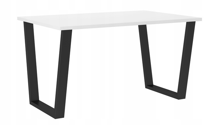 Stół loftowy do jadalni CEZAR 138X67 DĄB ARTISAN