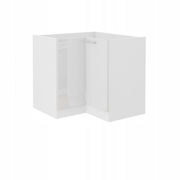 Szafka kuchenna dolna LARA 90x90 DN 2F BB BIAŁY/GRAFIT POŁYSK