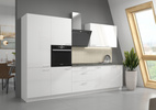 Szafka kuchenna LARA 60 DPM-210 2F BIAŁY/CAPPUCCINO POŁYSK
