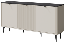 Komoda MARLY 8 160cm, Meble Pokojowe MARLY, KASZMIR / SZARY KAMIEŃ