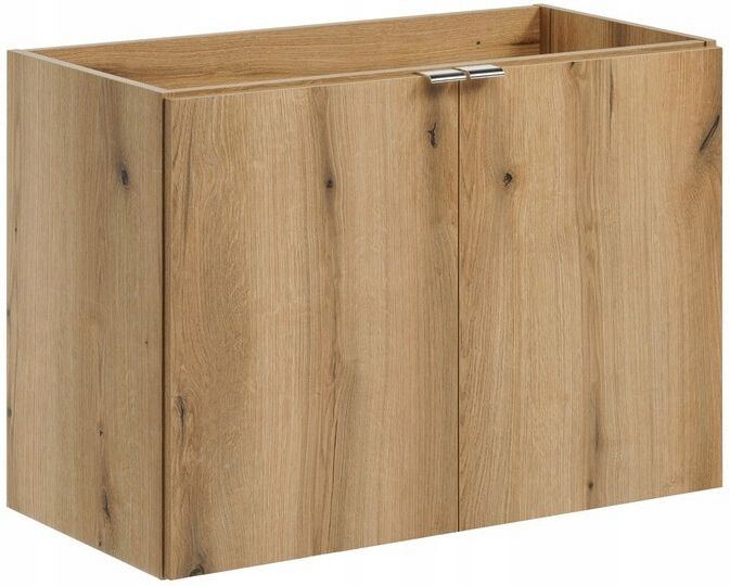Szafka łazienkowa pod umywalkę 80cm, 2 drzwi, Meble łazienkowe NOVA Biały