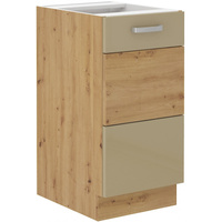 Szafka kuchenna dolna ARTISAN 40 D 1F BB CAPPUCCINO POŁYSK / DĄB ARTISAN