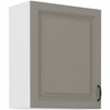 Szafka kuchenna górna STILO 60 G-72 1F CLAYGREY/BIAŁY MAT