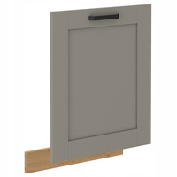 Front do zmywarki LUNA ZM 713 x 596 CLAY GREY / DĄB ARTISAN