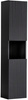 Zestaw meblowy 140cm, blat, umywalki, słupek, Meble łazienkowe NOVA Czarny