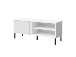 Szafka RTV MIA 7, RTV 120cm, Stolik RTV, Meble do Salonu MIA, MDF Biała