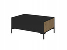 Stolik kawowy LANDO 5, Ława 105cm, Meble do Salonu LANDO, Czarny