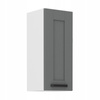 Szafka kuchenna górna LUNA 30 G-72 1F DUST GREY / BIAŁY MAT