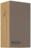 Szafka kuchenna górna, wisząca 40 G-72 1F TRUFFLE GREY, DĄB ARTISAN, Meble Kuchenne BOLONIA