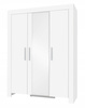 Szafa CEZAR 1, Szafa z lustrem 150 cm, Meble do Salonu CEZAR, Biała