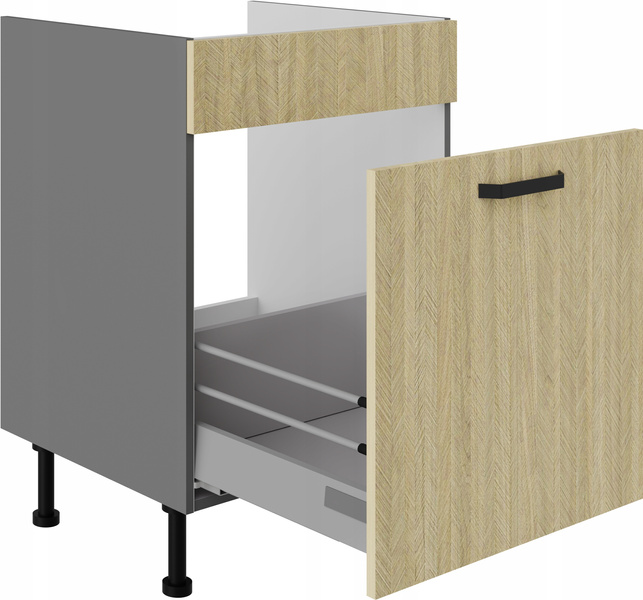 Szafka kuchenna dolna SCANDI 60 ZL 1S BB JODEŁKA SCANDI/ANTRACYT