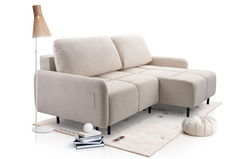 Mały Narożnik z funkcją spania TIKO 208 cm, Rozkładany, Pojemnik