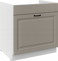 Szafka kuchenna dolna STILO 80 ZL 1S BB CLAYGREY/BIAŁY MAT