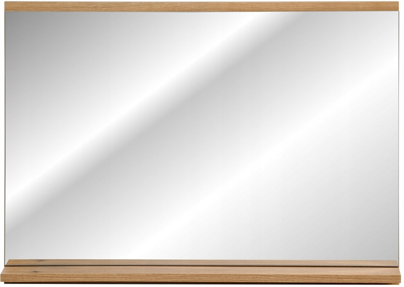 Lustro łazienkowe bez ramy 80cm, Meble łazienkowe NOVA Dąb Coast Evoke