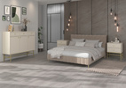 Stolik nocny 801 TOKYO 3 Czarny Grafit