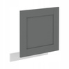 Front do zmywarki LUNA ZM 570 x 596 DUSTGREY / BIAŁY MAT
