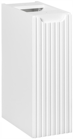 Szafka łazienkowa pod blat 20cm NOVA, 1 drzwi, Meble łazienkowe Czarny Mat