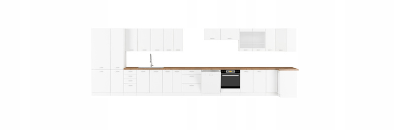 Front do zmywarki EKO WHITE ZM 570 x 446 BIAŁY